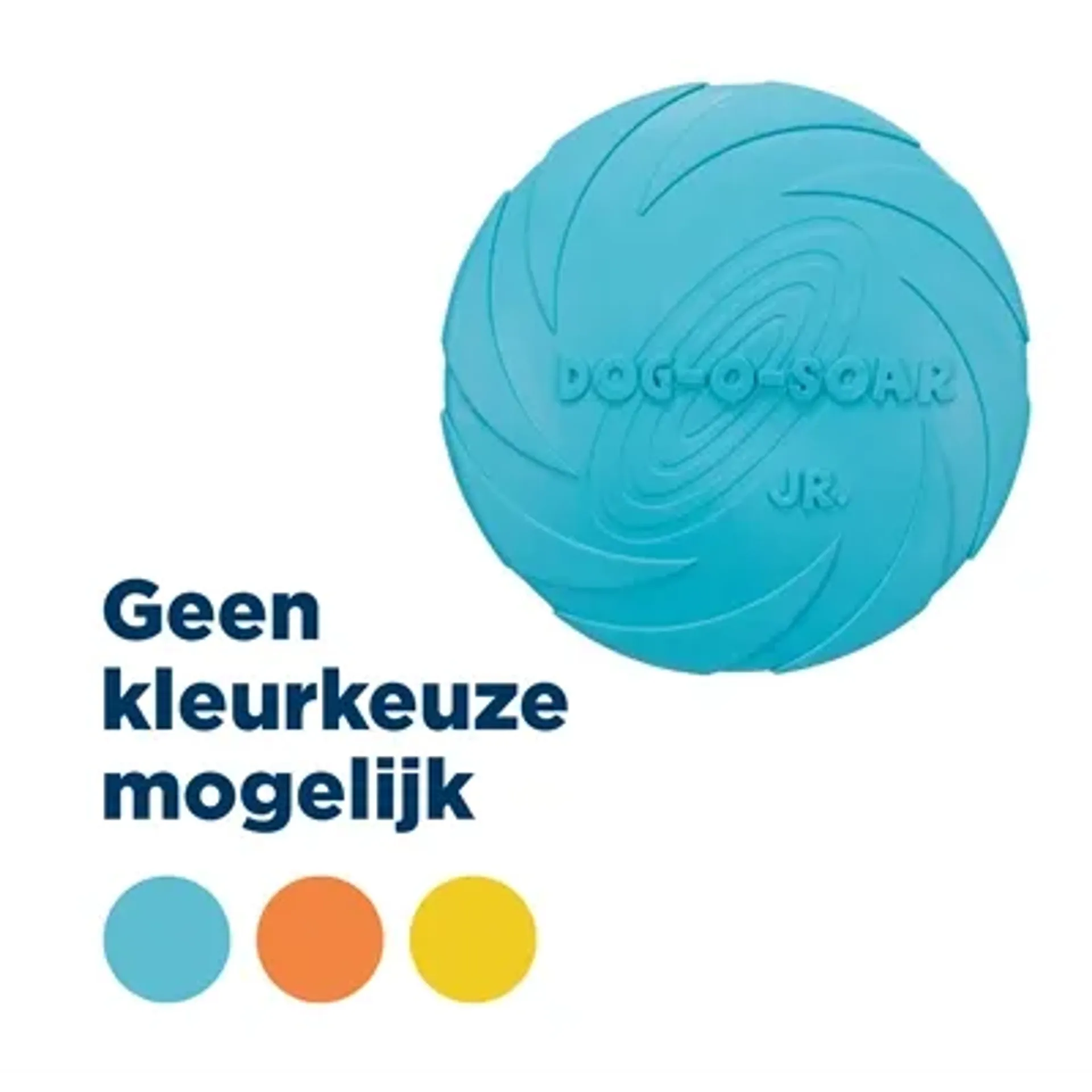 RUBBER FRISBEE DOG 0 SOAR ASSORTI 22 CM