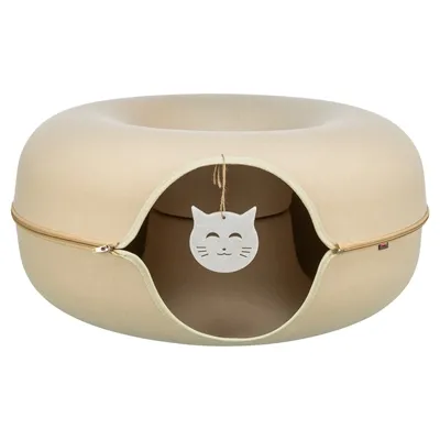 TRIXIE SPEELDONUT VILT BEIGE 60X60 CM TRIXIE SPEELDONUT VILT BEIGE 60X60 CM