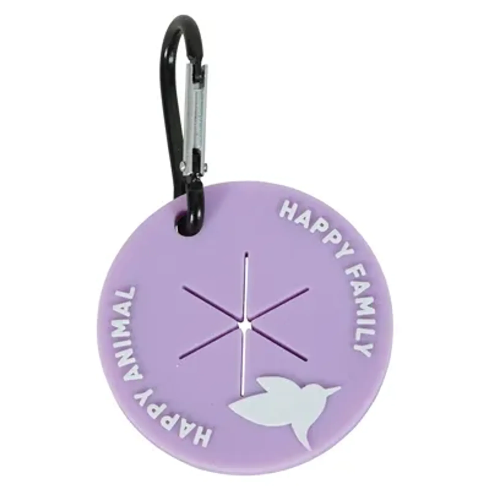 ZOLUX POEPZAKHOUDER HAAK PAARS 6X6X0,5 CM