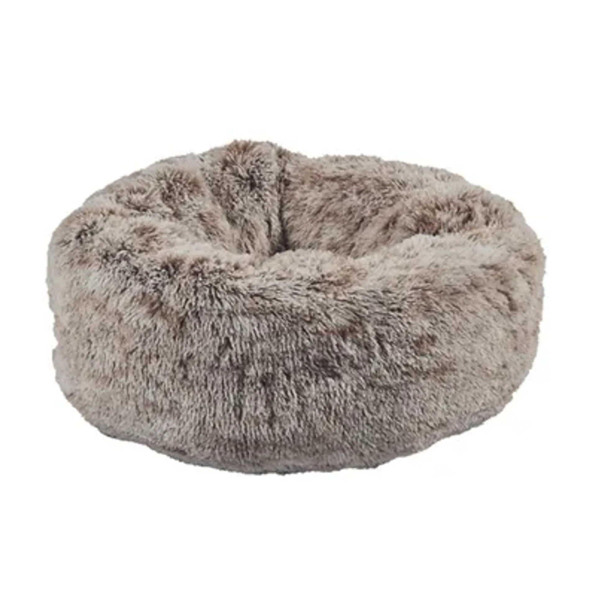 CROCI HONDENMAND DONUT BICOLOR BEIGE 70X70X25 CM