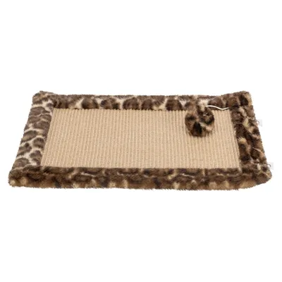 TRIXIE KRABMAT LEO PANTERPRINT BRUIN 55X35 CM TRIXIE KRABMAT LEO PANTERPRINT BRUIN 55X35 CM