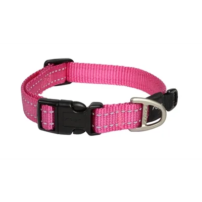 ROGZ FOR DOGS SNAKE HALSBAND ROZE 16 MMX26-40 CM ROGZ FOR DOGS SNAKE HALSBAND ROZE 16 MMX26-40 CM