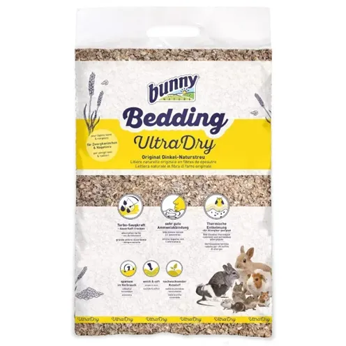 BUNNY NATURE BUNNYBEDDING ULTRA DRY SPELT 60 LTR BUNNY NATURE BUNNYBEDDING ULTRA DRY SPELT 60 LTR