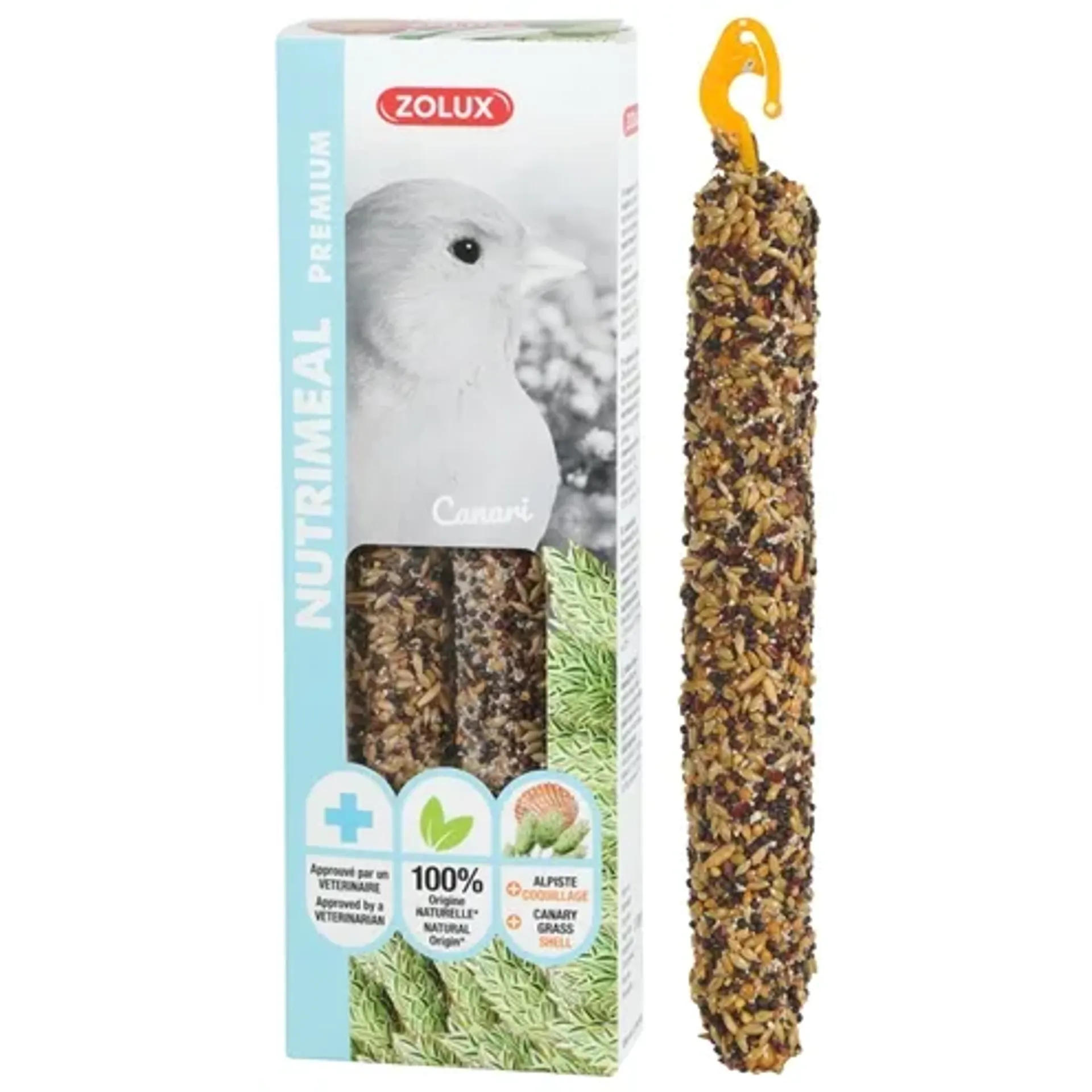 ZOLUX NUTRIMEAL STICK KANARIE KANARIEZAAD 110 GR 2 ST