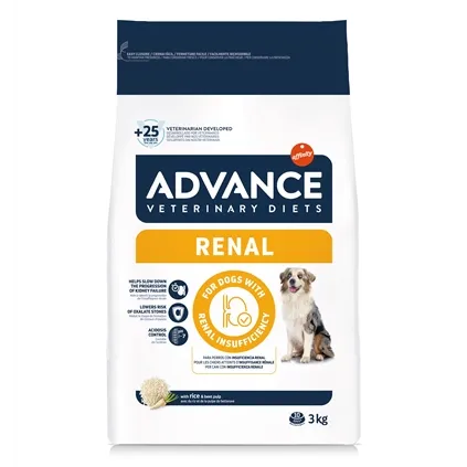 ADVANCE VETERINARY DIET DOG RENAL NIEREN 3 KG ADVANCE VETERINARY DIET DOG RENAL NIEREN 3 KG