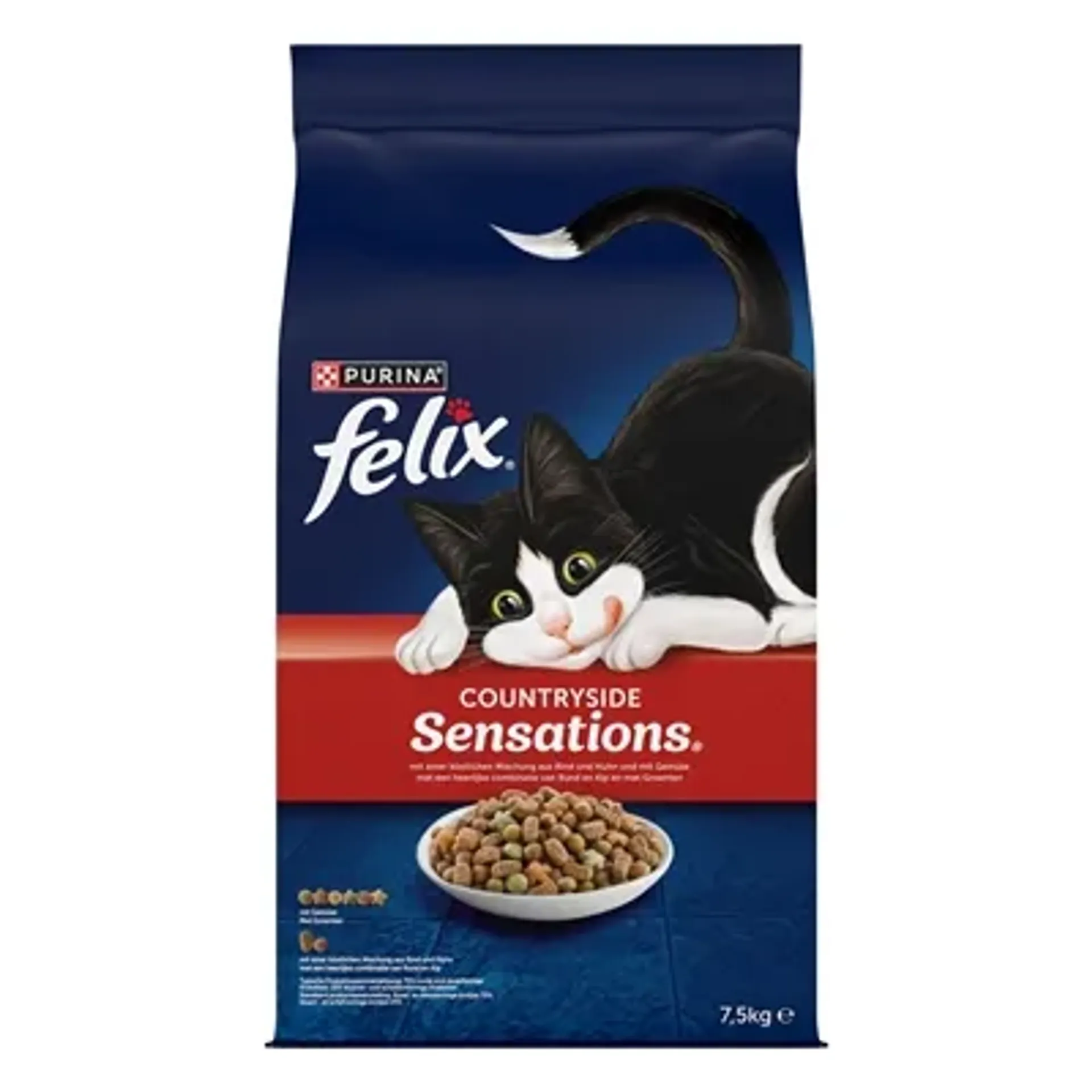 ZZZFELIX DROOG COUNTRYSIDE SENSATIONS RUND / KIP / GROENTEN 7,5 KG