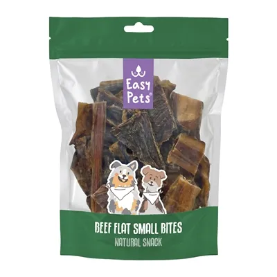 EASYPETS RUNDVLEES PLAT KLEINE STUKJES 200 GR EASYPETS RUNDVLEES PLAT KLEINE STUKJES 200 GR