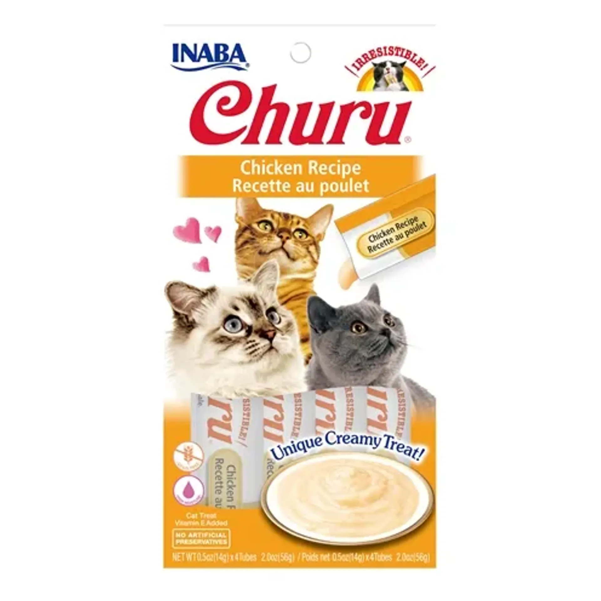 INABA CHURU CHICKEN 4X14GR
