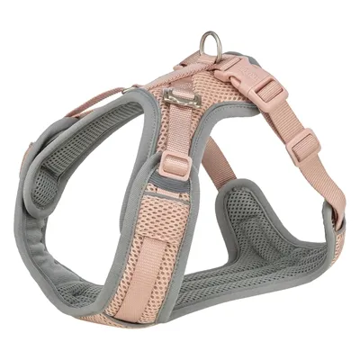 TRIXIE HONDENTUIG PREMIUM FLEXMESH BREDE BORST BLUSH ROZE L 63-92X2,5 CM TRIXIE HONDENTUIG PREMIUM FLEXMESH BREDE BORST BLUSH ROZE L 63-92X2,5 CM