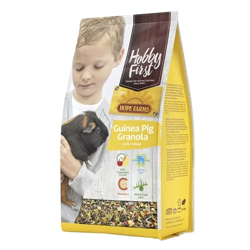 HOBBYFIRST HOPEFARMS GUINEA PIG GRANOLA 2 KG HOBBYFIRST HOPEFARMS GUINEA PIG GRANOLA 2 KG