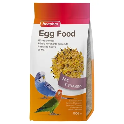 BEAPHAR EI-KRACHTVOER PARKIETEN / PAPEGAAIEN 150 GR BEAPHAR EI-KRACHTVOER PARKIETEN / PAPEGAAIEN 150 GR
