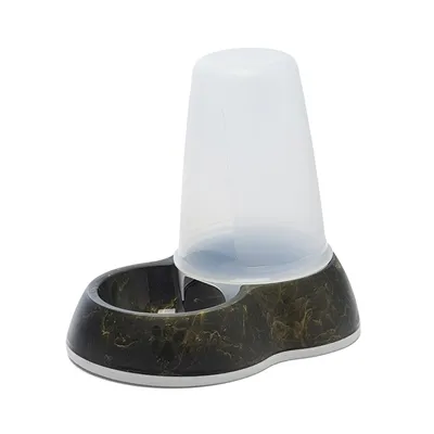 SAVIC VOERDISPENCER LOOP MARBLE ZWART / GOUD 26X17,5X23 CM 1,5 LTR SAVIC VOERDISPENCER LOOP MARBLE ZWART / GOUD 26X17,5X23 CM 1,5 LTR