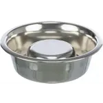 TRIXIE VOERBAK HOND SLOW FEEDING RVS 21 CM TRIXIE VOERBAK HOND SLOW FEEDING RVS 21 CM