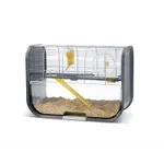 SAVIC HAMSTERKOOI GENEVA ANTRACIET / ZILVER 60X29X44 CM SAVIC HAMSTERKOOI GENEVA ANTRACIET / ZILVER 60X29X44 CM