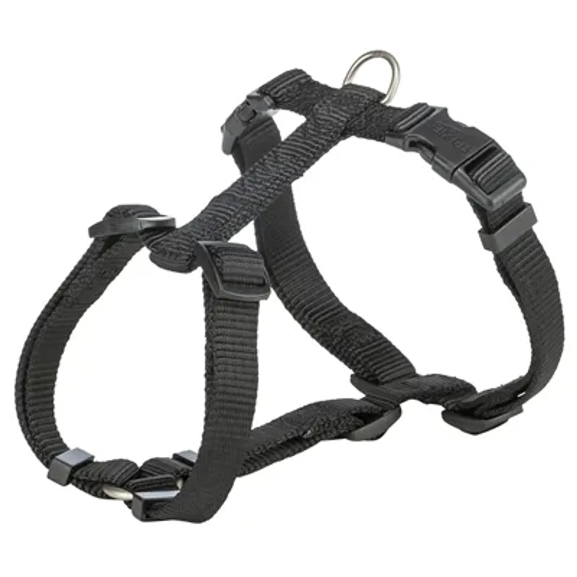 TRIXIE HONDENTUIG PREMIUM H-TUIG ZWART 60-87X2,5 CM