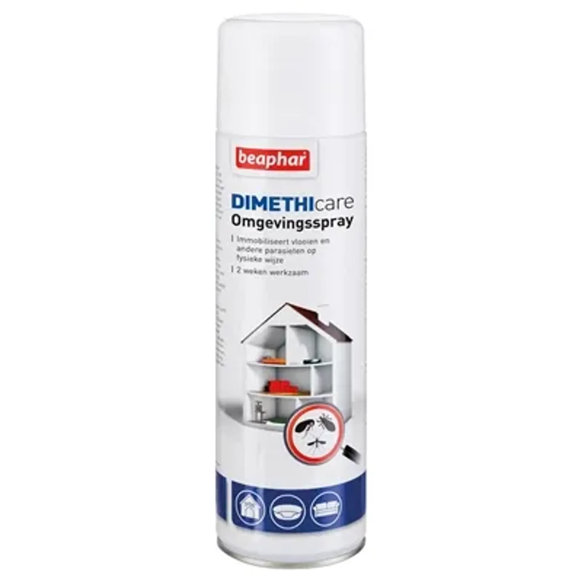 BEAPHAR DIMETHICARE OMGEVINGSSPRAY TEGEN VLOOIEN EN TEKEN 400 ML