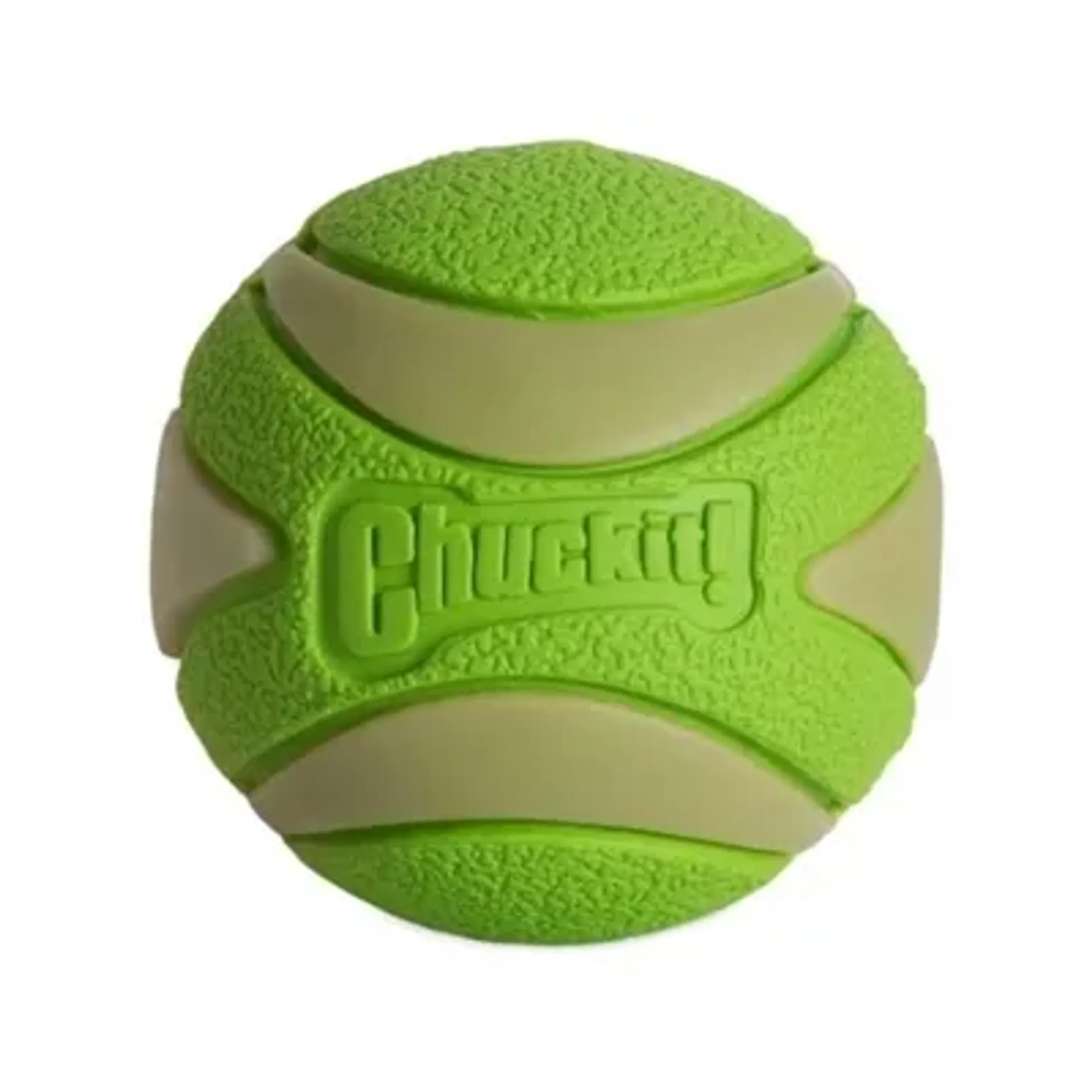 CHUCKIT MAX GLOW ULTRA SQUEEKERBAL GROEN 6 CM