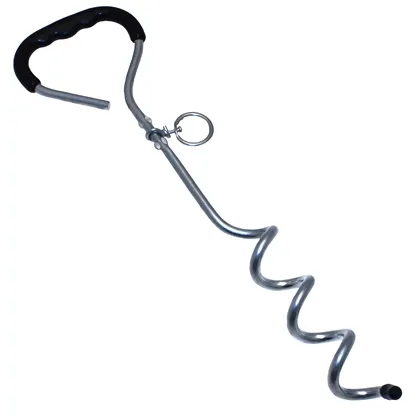 PETGEAR TIE OUT STAKE AANLEGSPIRAAL 48X13X5 CM PETGEAR TIE OUT STAKE AANLEGSPIRAAL 48X13X5 CM
