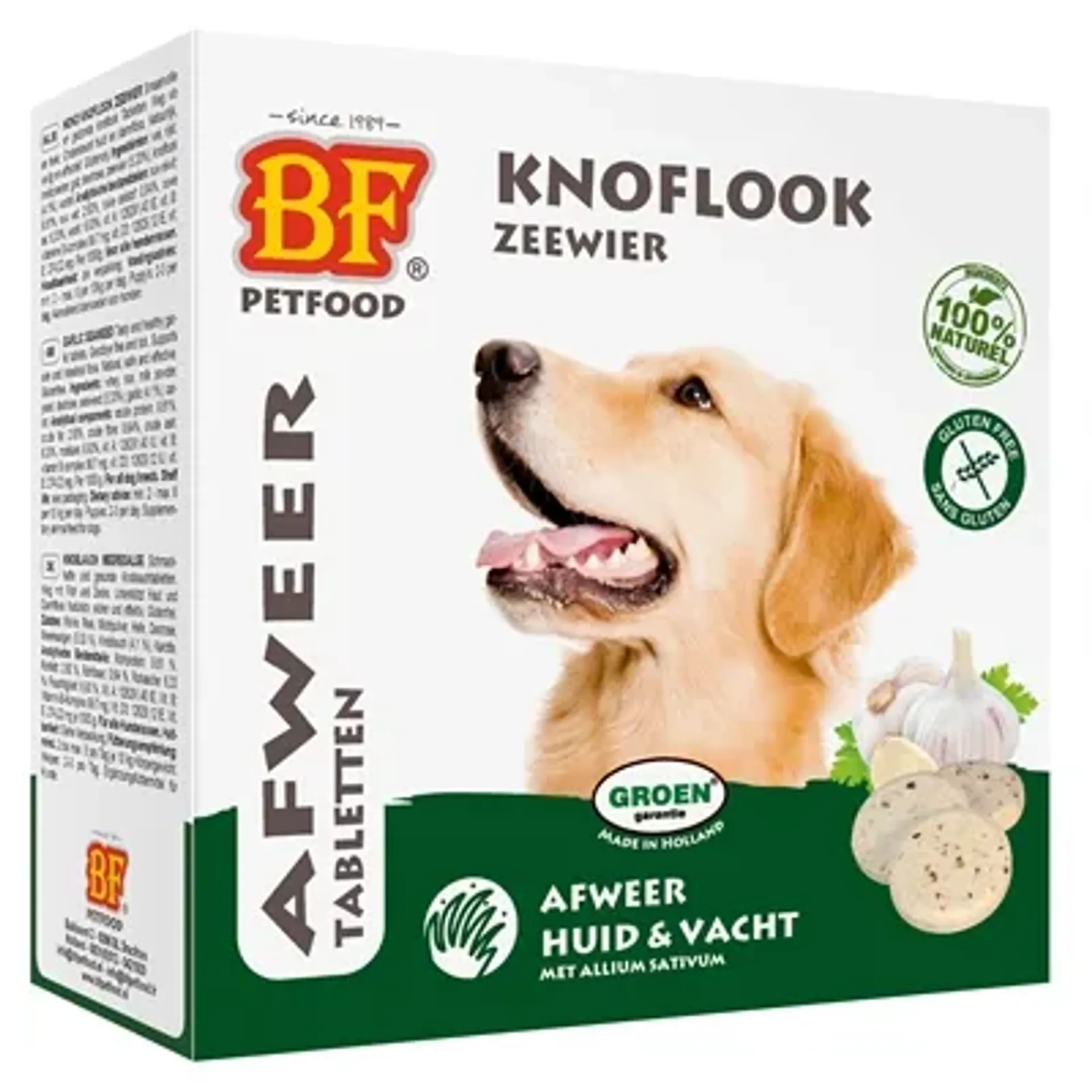 BF PETFOOD HONDENSNOEPJES KNOFLOOK ZEEWIER 55 ST