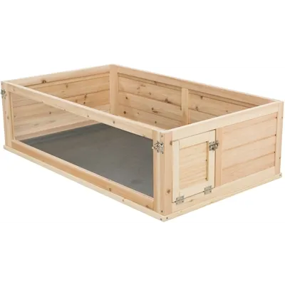 TRIXIE INDOOR REN CAVIA HOUT / PLEXIGLAS 114X74X30 CM TRIXIE INDOOR REN CAVIA HOUT / PLEXIGLAS 114X74X30 CM