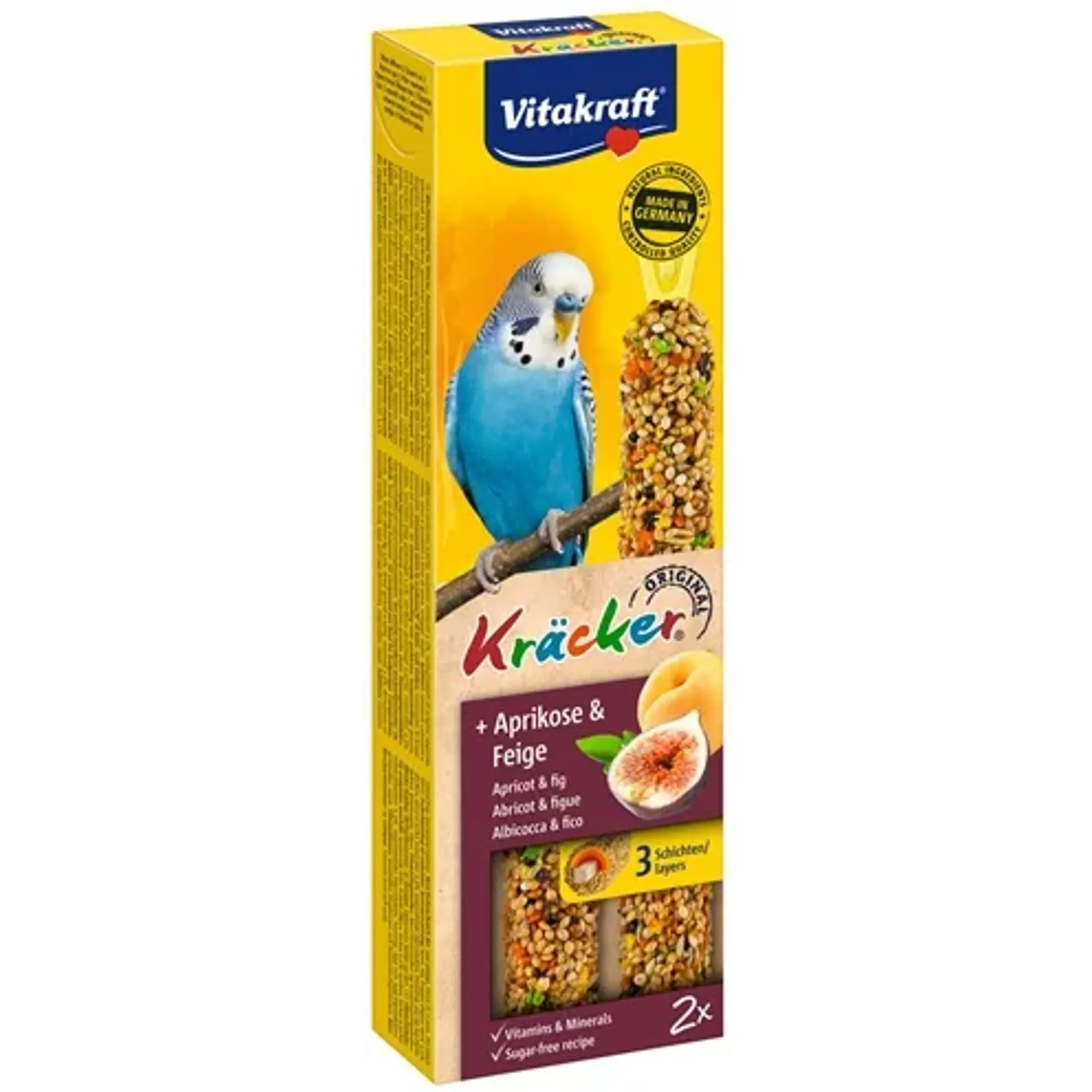 VITAKRAFT PARKIET KRACKER FRUIT 2 IN 1