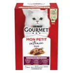 GOURMET MON PETIT DUO VLEES 6X50 GR GOURMET MON PETIT DUO VLEES 6X50 GR