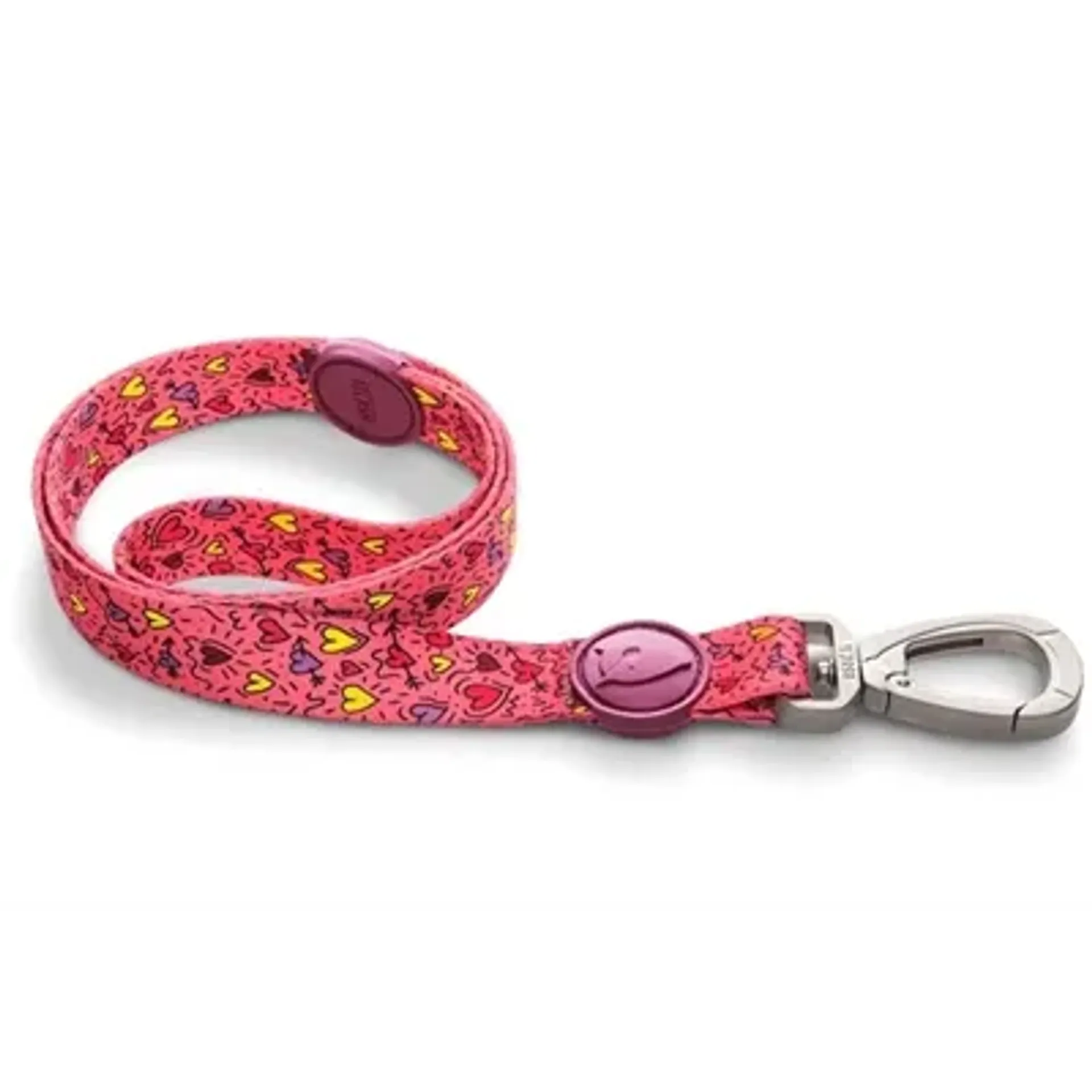 MORSO HONDENRIEM GERECYCLED PINK THINK ROZE 120X1,5 CM 6-20 KG