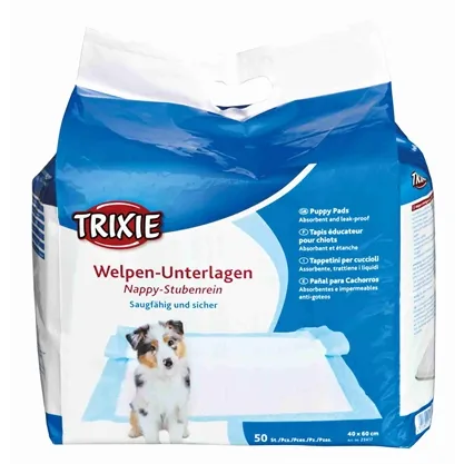 TRIXIE PUPPYPADS NAPPY 60X40 CM 50 ST TRIXIE PUPPYPADS NAPPY 60X40 CM 50 ST