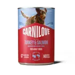 CARNILOVE CAN SALMON / TURKEY 6X400 GR CARNILOVE CAN SALMON / TURKEY 6X400 GR