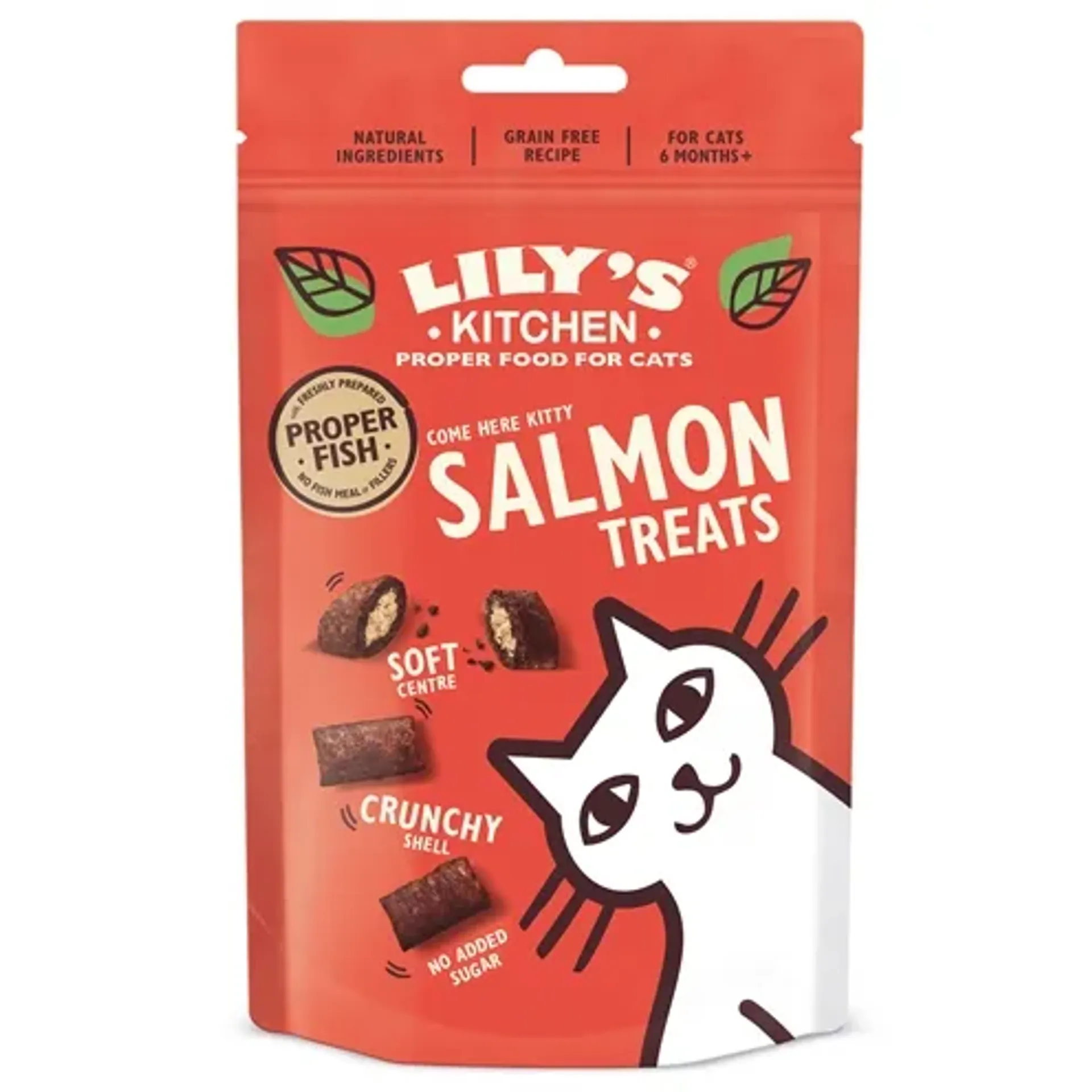 LILY’S KITCHEN SALMON TREATS 60 GR