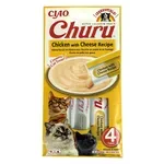 INABA CHURU CHICKEN / CHEESE 4X14GR INABA CHURU CHICKEN / CHEESE 4X14GR