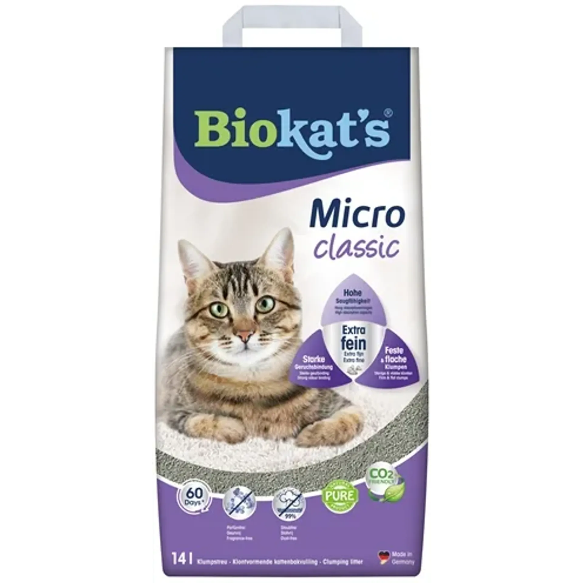 BIOKAT’S KATTENBAKVULLING MICRO CLASSIC 14 LTR