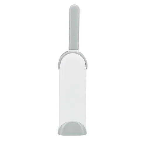 TRIXIE HARENPLUIZENBORSTEL MET REINIGINGSSTATION WIT / GRIJS 33 CM TRIXIE HARENPLUIZENBORSTEL MET REINIGINGSSTATION WIT / GRIJS 33 CM