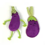 HAPPY PET TABBY PATCH AUBERGINES MET CATNIP 12 CM EN 15 CM HAPPY PET TABBY PATCH AUBERGINES MET CATNIP 12 CM EN 15 CM
