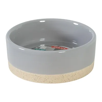 ZOLUX OLARIA VOERBAK KERAMIEK GRIJS 12 CM 300 ML ZOLUX OLARIA VOERBAK KERAMIEK GRIJS 12 CM 300 ML