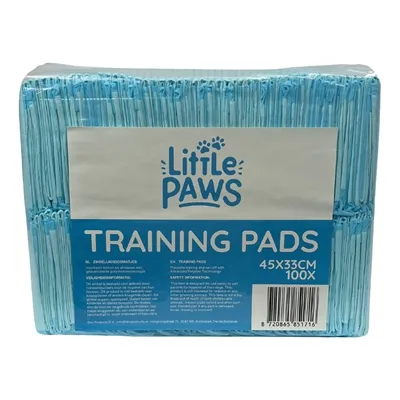 LITTLE PAWS TRAINING PADS 33X45 CM 100 ST LITTLE PAWS TRAINING PADS 33X45 CM 100 ST