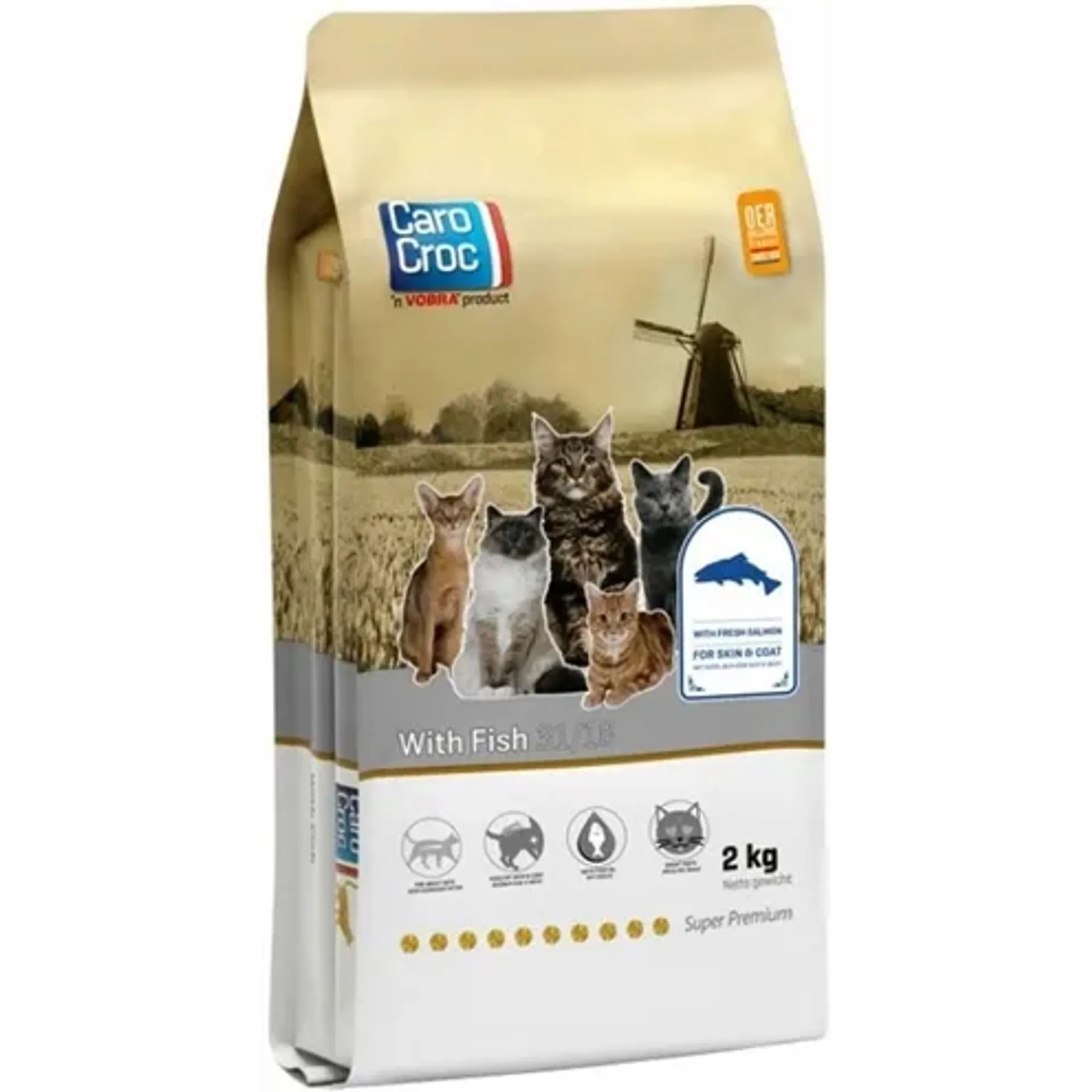 CAROCROC KAT VIS 2 KG