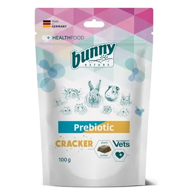 BUNNY NATURE PREBIOTIC CRACKER 100 GR BUNNY NATURE PREBIOTIC CRACKER 100 GR