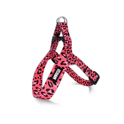 MORSO MINI HONDENTUIG VERSTELBAAR GERECYCLED BUBBLE LEO ROZE 29-38X2,5 CM MORSO MINI HONDENTUIG VERSTELBAAR GERECYCLED BUBBLE LEO ROZE 29-38X2,5 CM