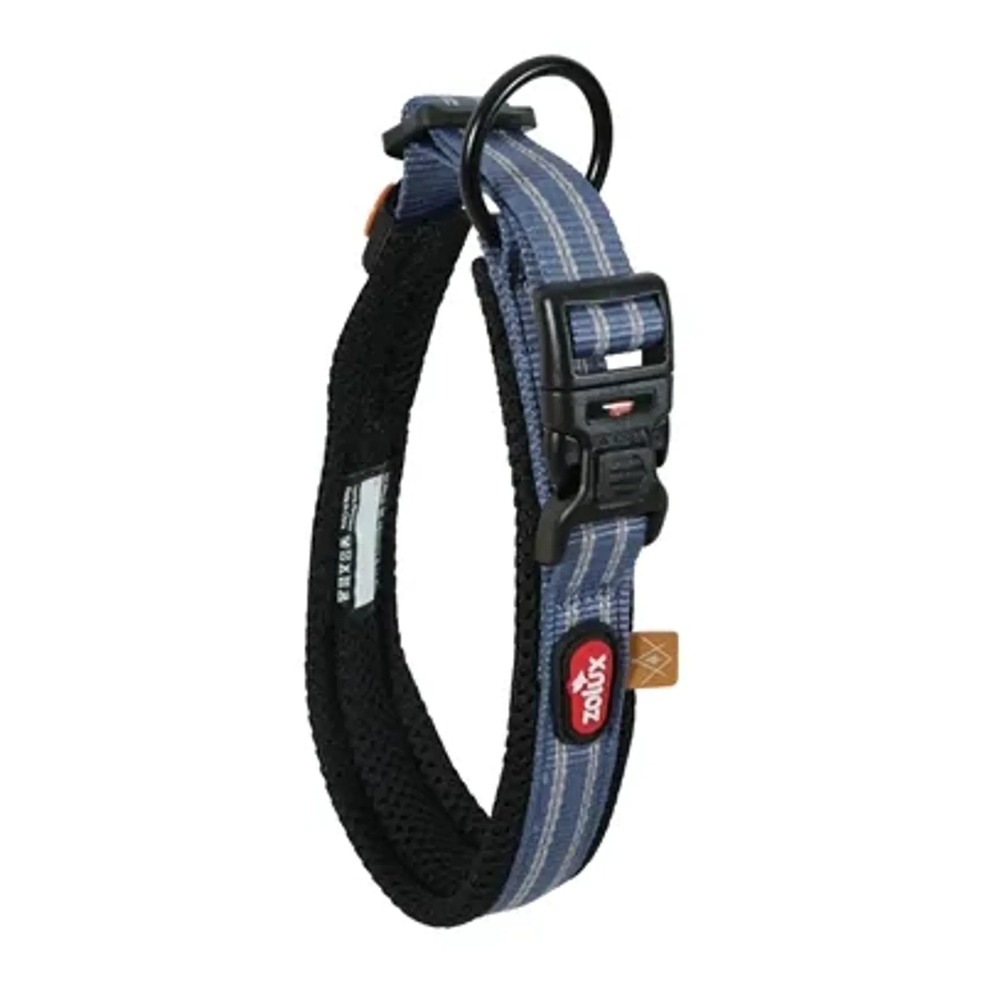 ZOLUX BVK HALSBAND HOND BLAUW L 45-55 CM X 3,5 CM