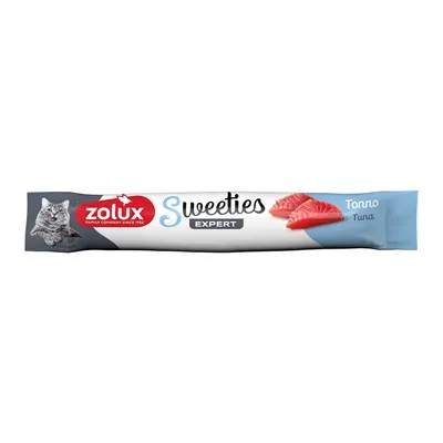 ZOLUX SWEETIES EXPERT CREAMY STICK TONIJN 14 GR ZOLUX SWEETIES EXPERT CREAMY STICK TONIJN 14 GR