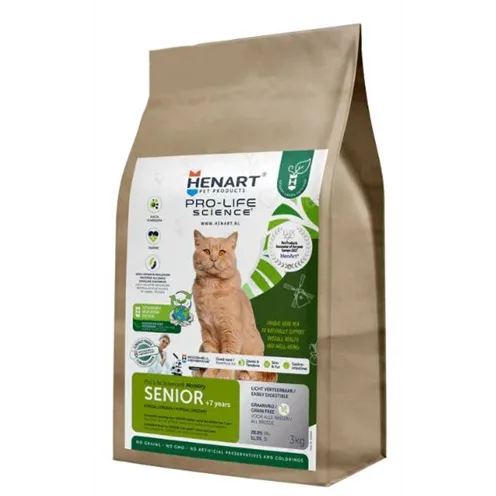 HENART INSECT CAT SENIOR WITH HEM EGGSHELL MEMBRANE 3 KG HENART INSECT CAT SENIOR WITH HEM EGGSHELL MEMBRANE 3 KG