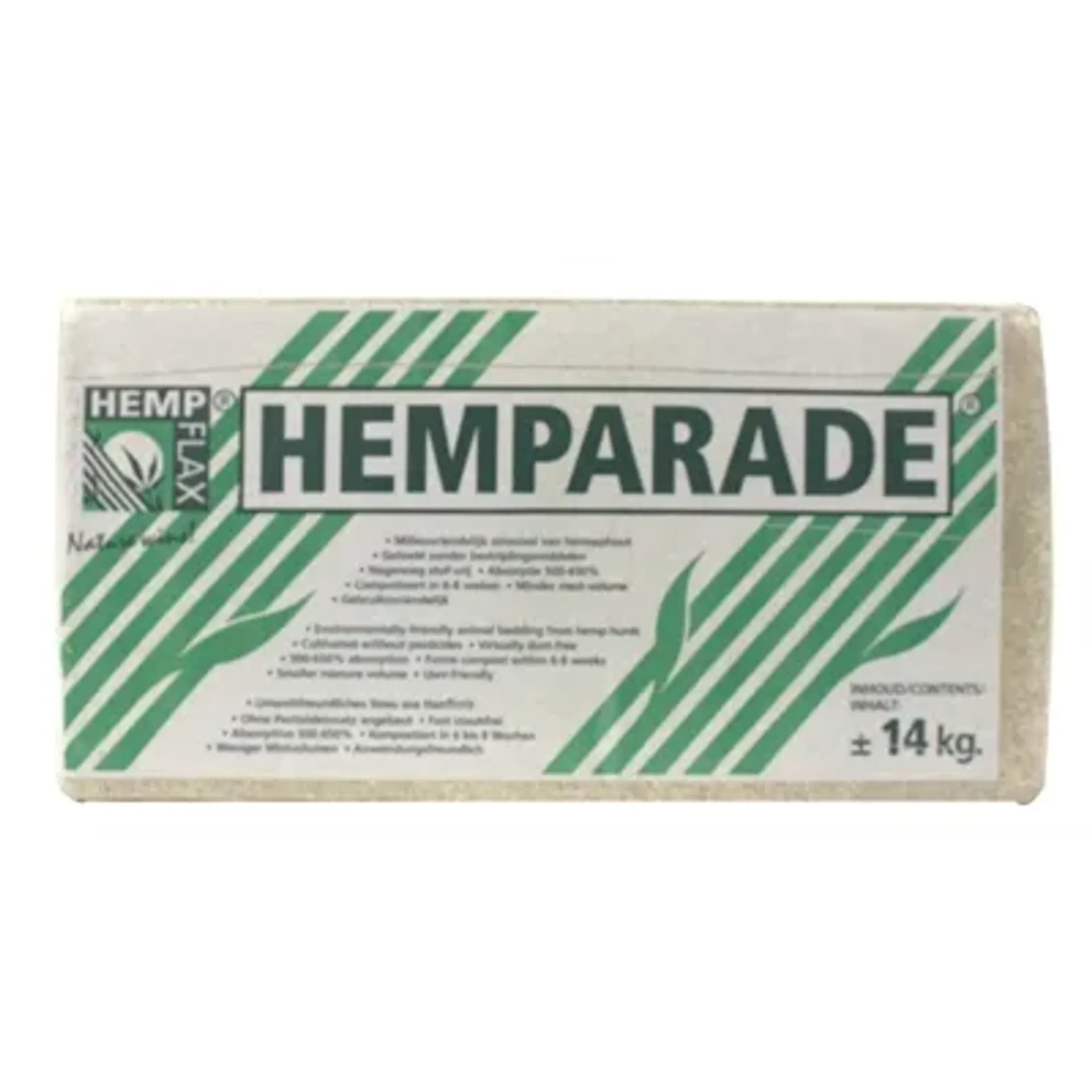 HEMPARADE HENNEPVEZELSTROOISEL 14 KG
