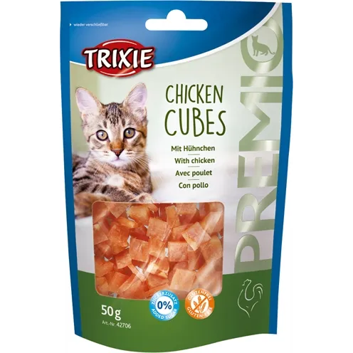 TRIXIE PREMIO CHICKEN CUBES 50 GR TRIXIE PREMIO CHICKEN CUBES 50 GR