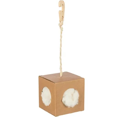 TRIXIE DOOSJE MET NESTMATERIAAL KAPOK 9X9X9 CM 6 GR TRIXIE DOOSJE MET NESTMATERIAAL KAPOK 9X9X9 CM 6 GR