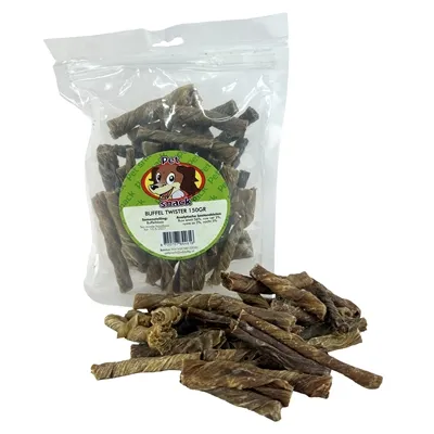 PETSNACK BUFFEL TWIST SMALL 150 GR PETSNACK BUFFEL TWIST SMALL 150 GR