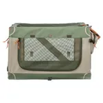 TRIXIE KENNEL COMFY BENCH STOF / REISMAND OLIJFGROEN / BEIGE 64X95,5X60,5 CM TRIXIE KENNEL COMFY BENCH STOF / REISMAND OLIJFGROEN / BEIGE 64X95,5X60,5 CM