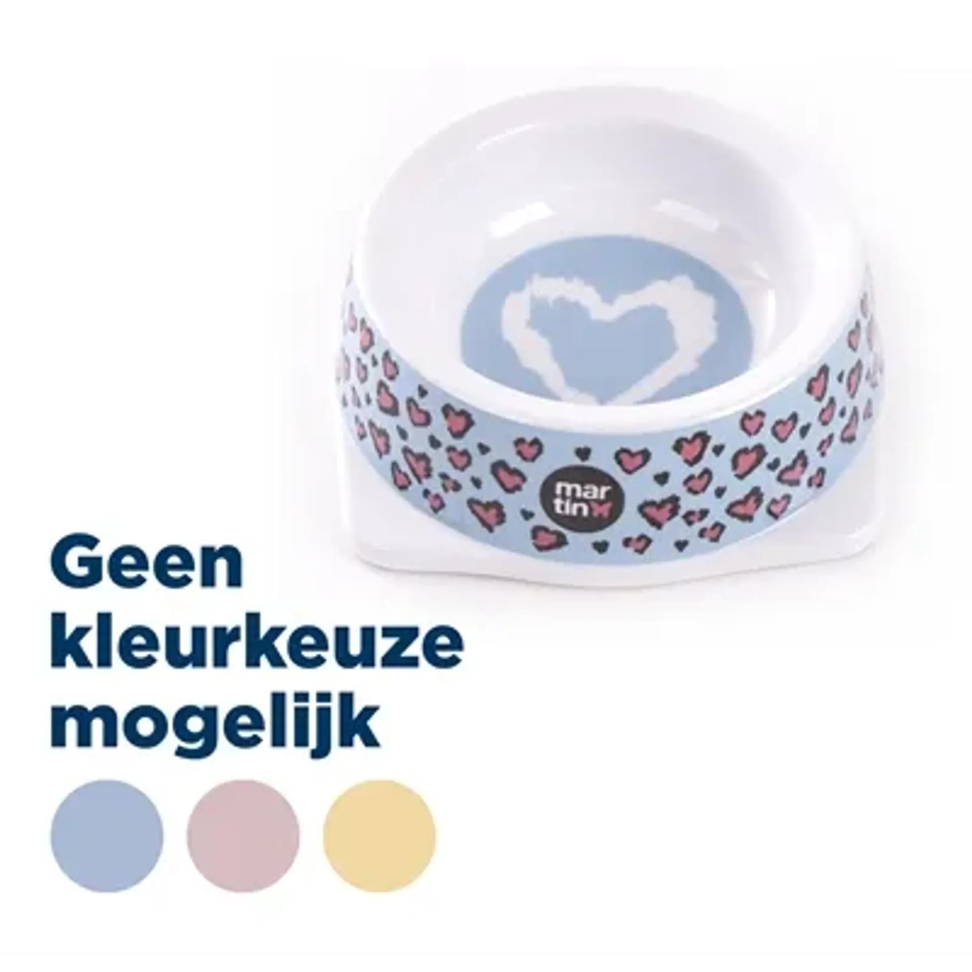 MARTIN VOERBAK KAT MELAMINE ASSORTI 13 CM 150 ML