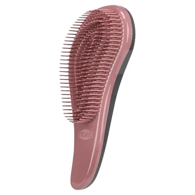 TRIXIE SLICKERBORSTEL KUNSTSTOF ROZE / ZWART 19 CM TRIXIE SLICKERBORSTEL KUNSTSTOF ROZE / ZWART 19 CM