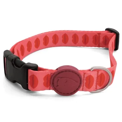 MORSO HALSBAND GERECYCLED LIPSTICK ROZE 30-42X1,5 CM MORSO HALSBAND GERECYCLED LIPSTICK ROZE 30-42X1,5 CM